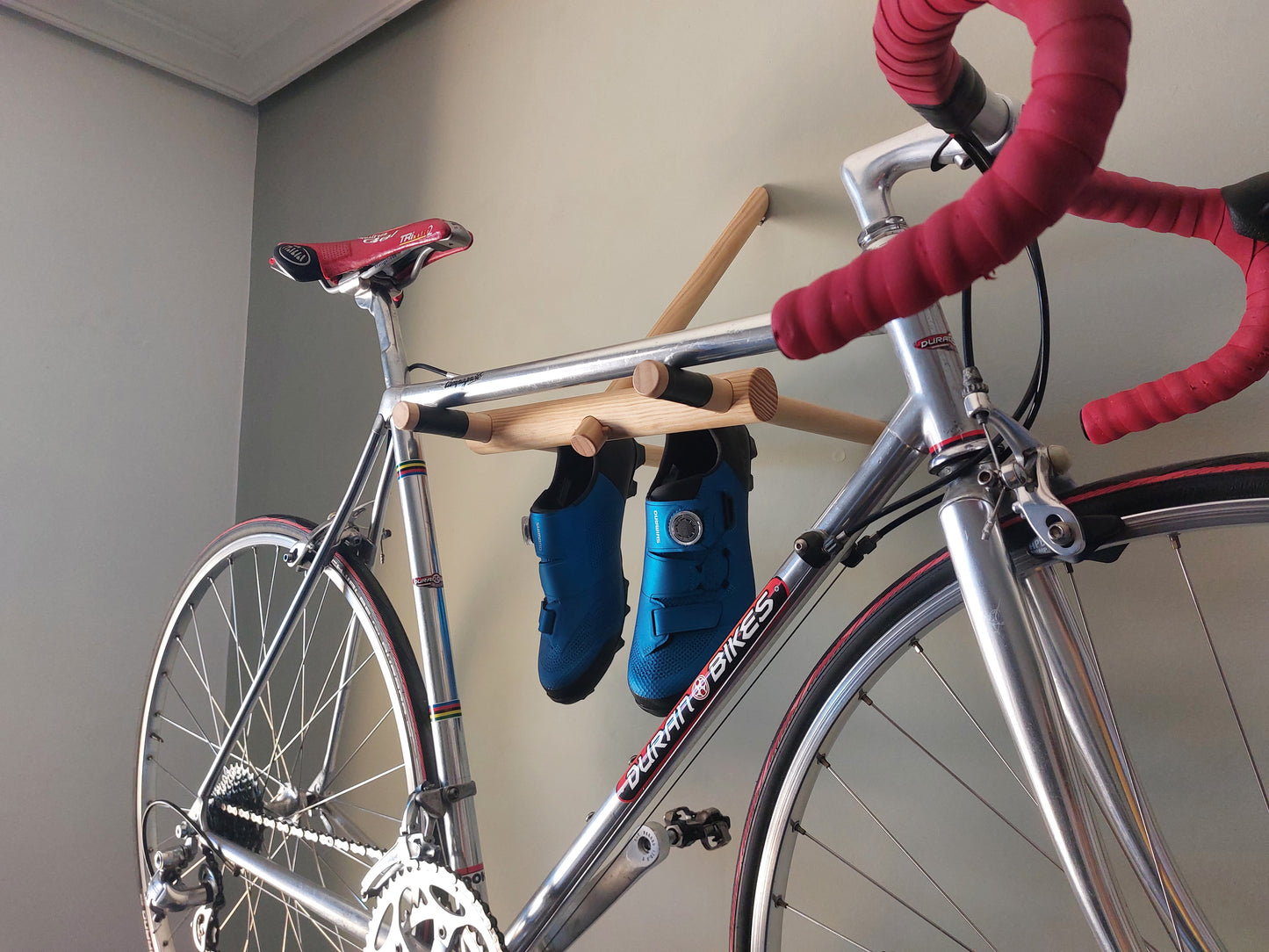 Minimalist Bike wall mount