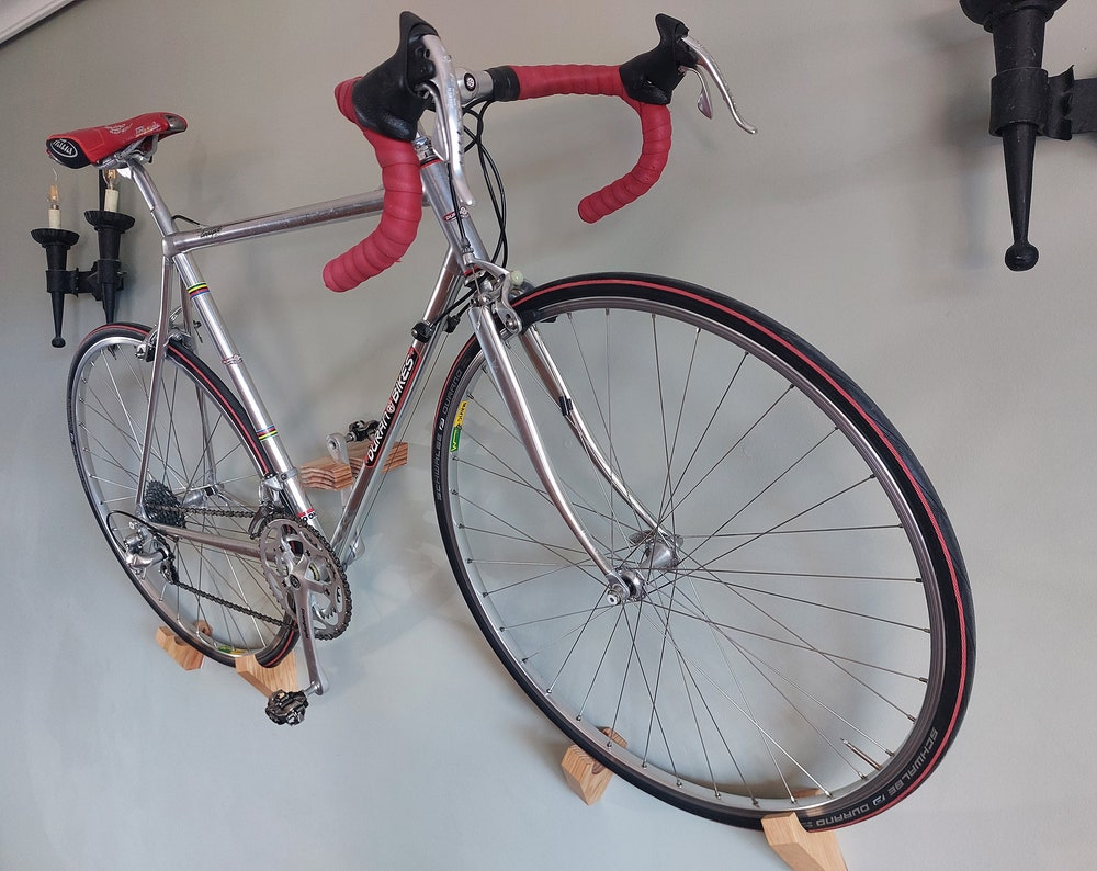 Minimalist Bike wall mount